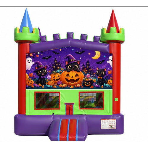 Halloween Black Cats Banner